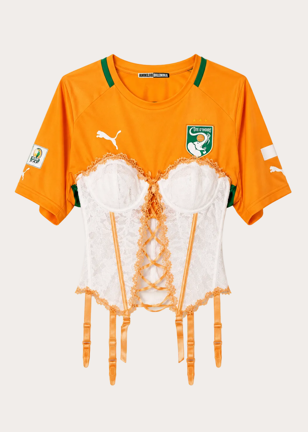Ivory Coast Corset Top